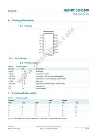 HEF4013BP-Q100U Datasheet Page 4