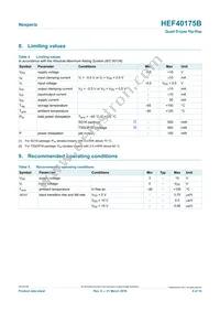 HEF40175BP Datasheet Page 4