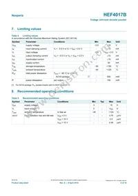 HEF4017BP Datasheet Page 6