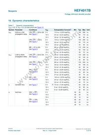 HEF4017BP Datasheet Page 8