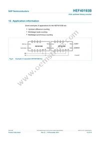 HEF40193BP Datasheet Page 13