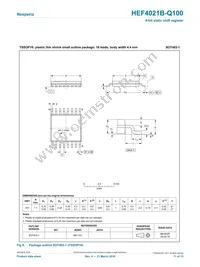 HEF4021BP-Q100U Datasheet Page 11