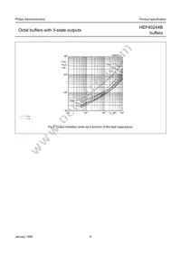 HEF40244BP Datasheet Page 6