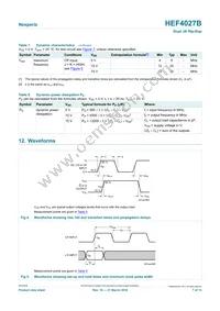 HEF4027BP Datasheet Page 7