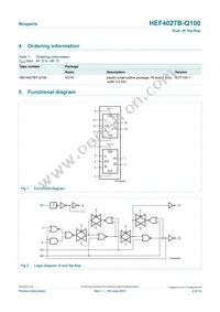 HEF4027BT-Q100J Datasheet Page 2