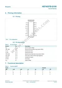 HEF4027BT-Q100J Datasheet Page 3