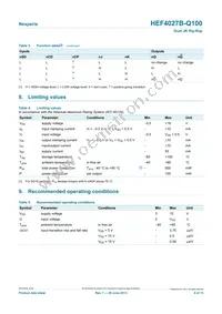 HEF4027BT-Q100J Datasheet Page 4