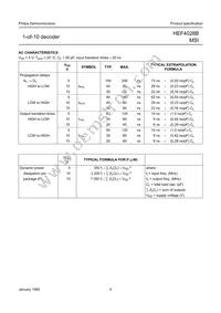 HEF4028BP Datasheet Page 5