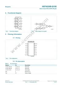 HEF4030BT-Q100J Datasheet Page 2