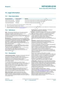 HEF4030BT-Q100J Datasheet Page 9