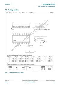 HEF4043BT-Q100J Datasheet Page 8