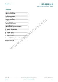 HEF4043BT-Q100J Datasheet Page 11