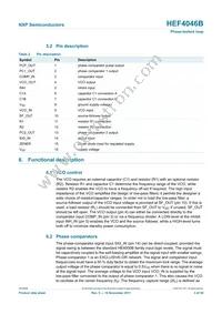 HEF4046BP Datasheet Page 3