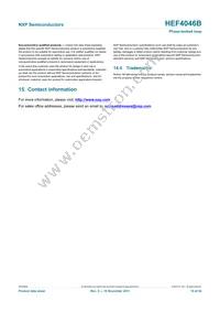 HEF4046BP Datasheet Page 19