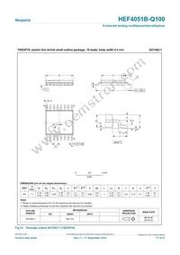 HEF4051BT-Q100 Datasheet Page 17