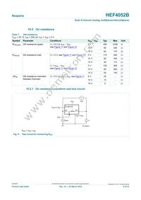 HEF4052BT/AUJ Datasheet Page 9