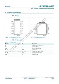 HEF4052BTT-Q100 Datasheet Page 5