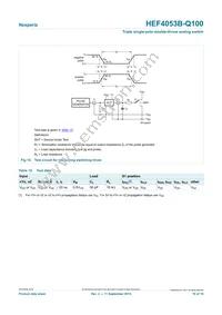 HEF4053BTT-Q100J Datasheet Page 10