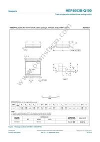 HEF4053BTT-Q100J Datasheet Page 15