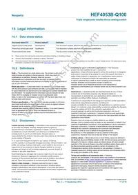 HEF4053BTT-Q100J Datasheet Page 17