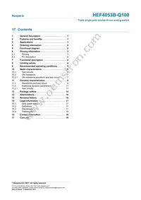 HEF4053BTT-Q100J Datasheet Page 19