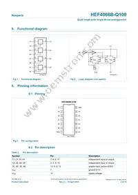 HEF4066BT-Q100J Datasheet Page 2