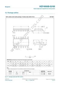 HEF4066BT-Q100J Datasheet Page 11