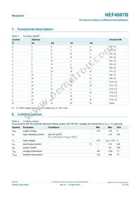 HEF4067BP Datasheet Page 5