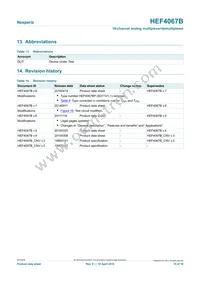 HEF4067BP Datasheet Page 15