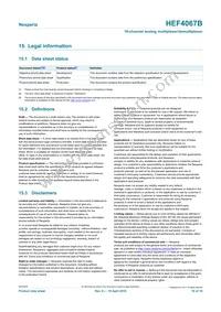 HEF4067BP Datasheet Page 16