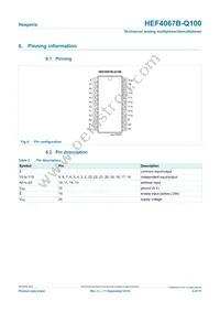 HEF4067BT-Q100J Datasheet Page 4