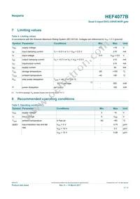 HEF4077BP Datasheet Page 3