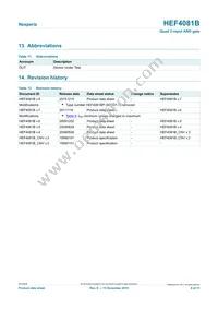 HEF4081BT/AUJ Datasheet Page 8