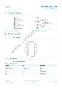HEF4082BT-Q100J Datasheet Page 2