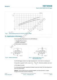 HEF4093BT/AUJ Datasheet Page 9