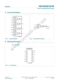 HEF4093BT-Q100 Datasheet Page 2