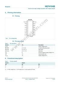 HEF4104BP Datasheet Page 3