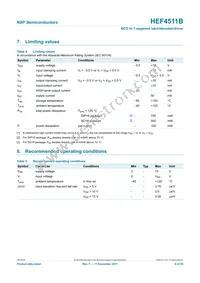 HEF4511BP Datasheet Page 6