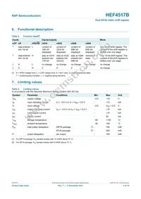 HEF4517BP Datasheet Page 5