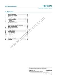 HEF4517BP Datasheet Page 16