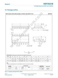 HEF4521BP Datasheet Page 13