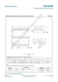 HEF4526BT Datasheet Page 15