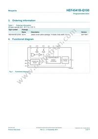HEF4541BT-Q100Y Datasheet Page 2