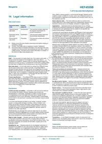 HEF4555BP Datasheet Page 9