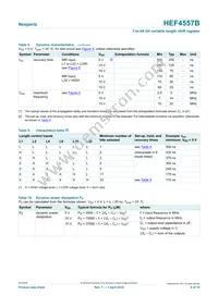 HEF4557BP Datasheet Page 8