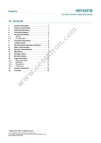 HEF4557BP Datasheet Page 16