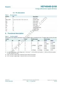 HEF4894BT/Q100 Datasheet Page 4
