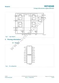 HEF4894BTT Datasheet Page 3