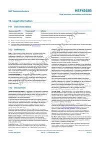 HEF4938BT Datasheet Page 15