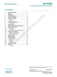 HEF4952BT Datasheet Page 15